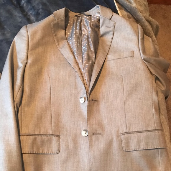Perry Ellis 3 piece Grey Suit